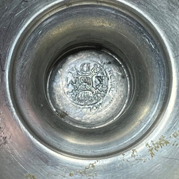 Vintage KMD Royal Holland Pewter Pitcher 7-inch Hinged Lid - Picture 8 of 8